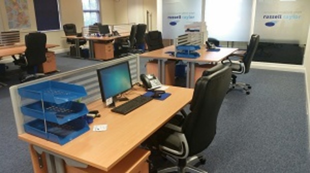 Desks Showing Logo Main